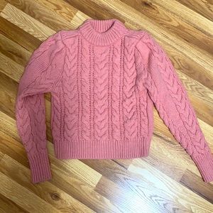 H&M pink sweater s